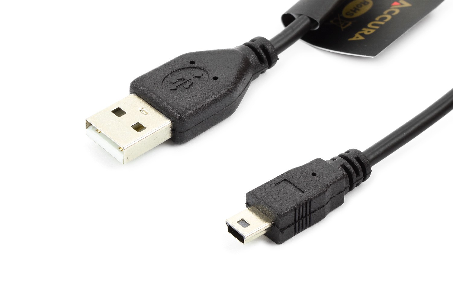 Accura mini USB 1.8m czarny