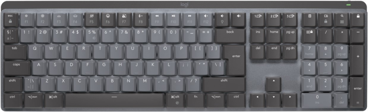 Logitech MX Mechanical Keyboard (ciche sprężynujące)