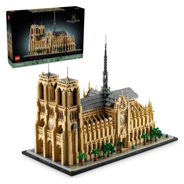 Klocki konstrukcyjne LEGO Architecture 21061 Notre-Dame w Paryżu