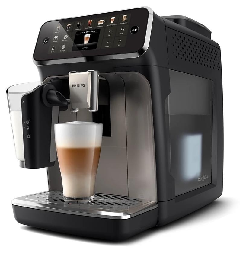 Ciśnieniowy automatyczny Philips 4400 LatteGo EP4449/70 czarny