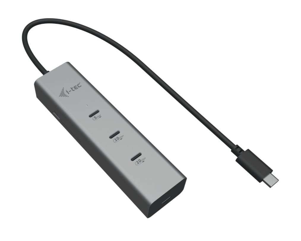 i-tec USB-C Metal | 5x USB-C | Video 8K + PD 85W