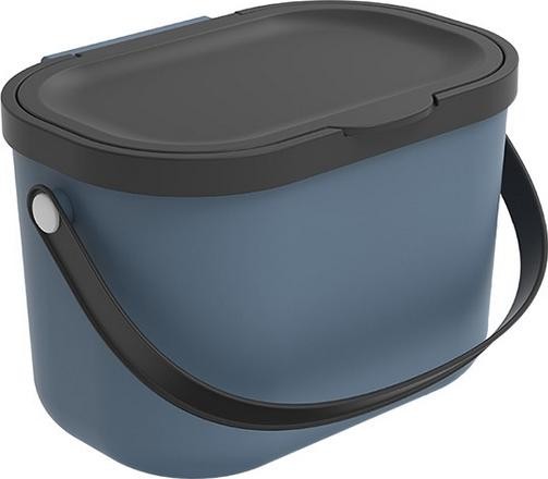 Kosz na odpadki organiczne Rotho Albula 3,2 L niebieski