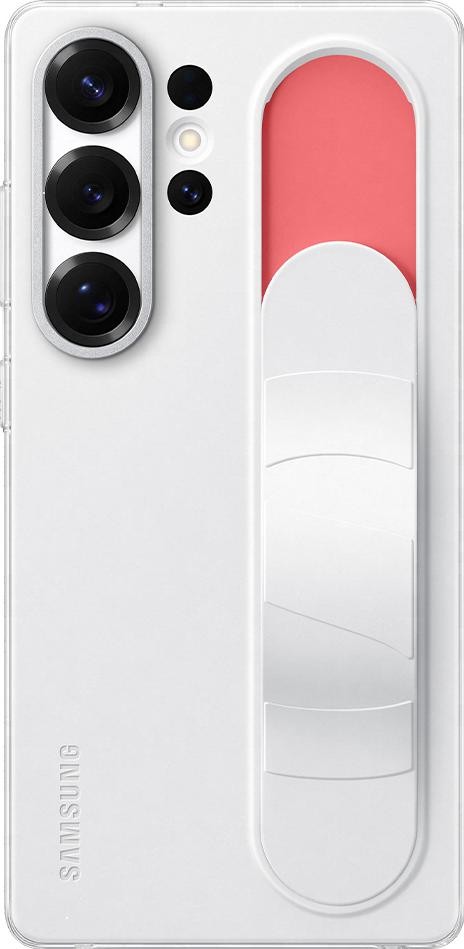 Etui typu plecki Samsung Standing Grip do Galaxy S25 Ultra white