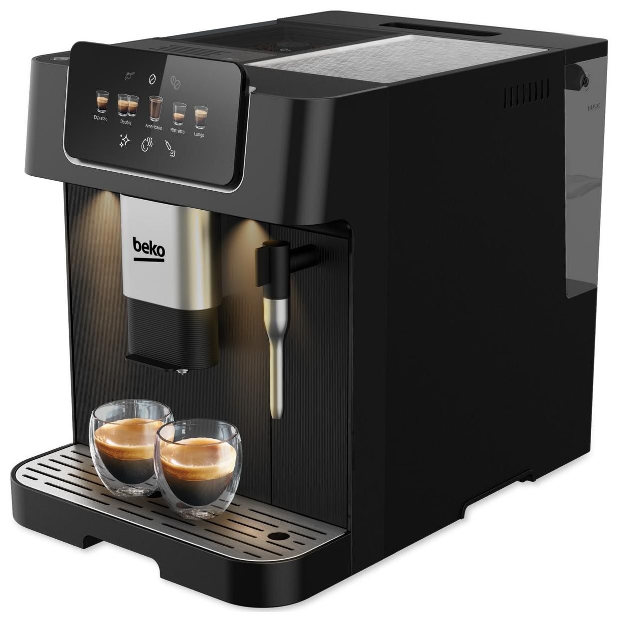Ciśnieniowy automatyczny Beko CaffeExperto CEG7302B czarny