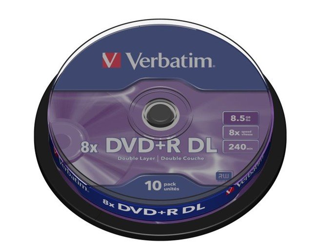 Płyta DVD+R Verbatim DL10szt
