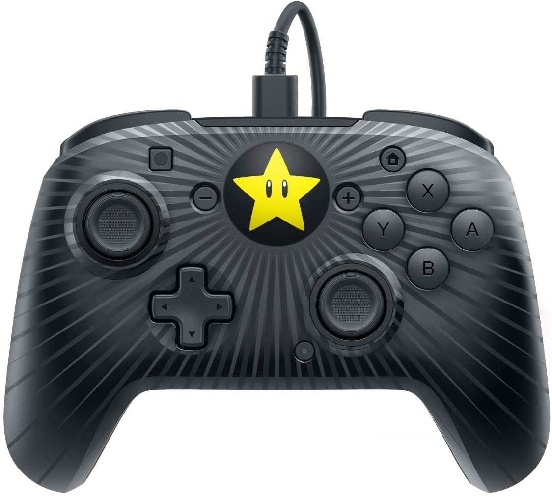 PDP Nintendo Switch Pad przewodowy Pro FACEOFF Mario Star