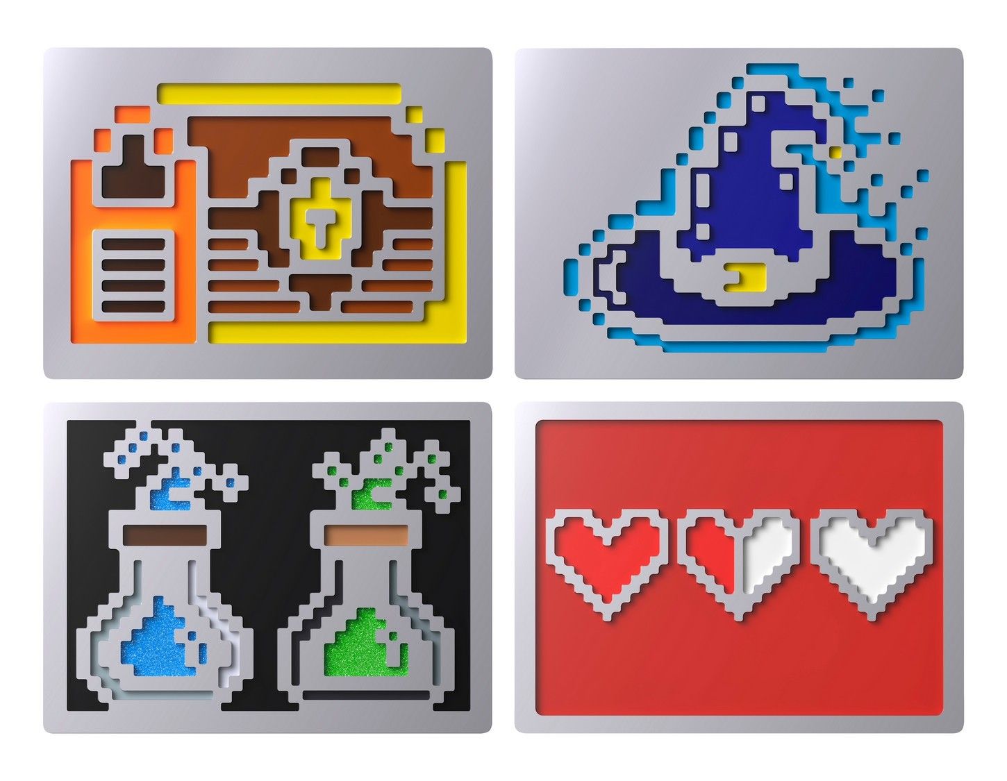 HyperX 8 Bit Series Magnetic Badge