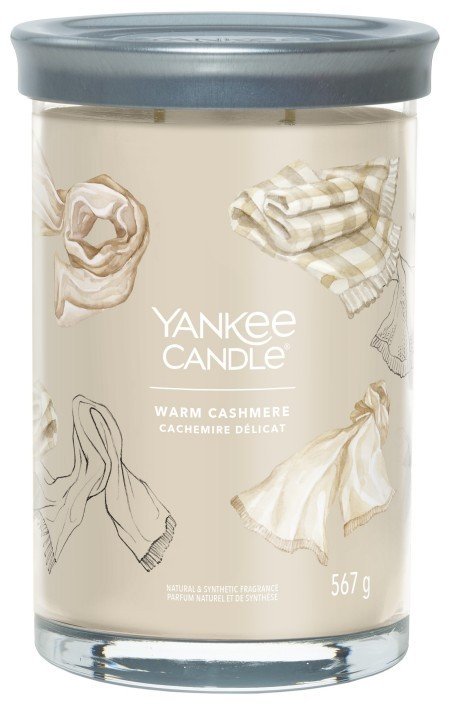Tumbler duży Yankee Candle Signature Warm Cashmere Tumbler 567g