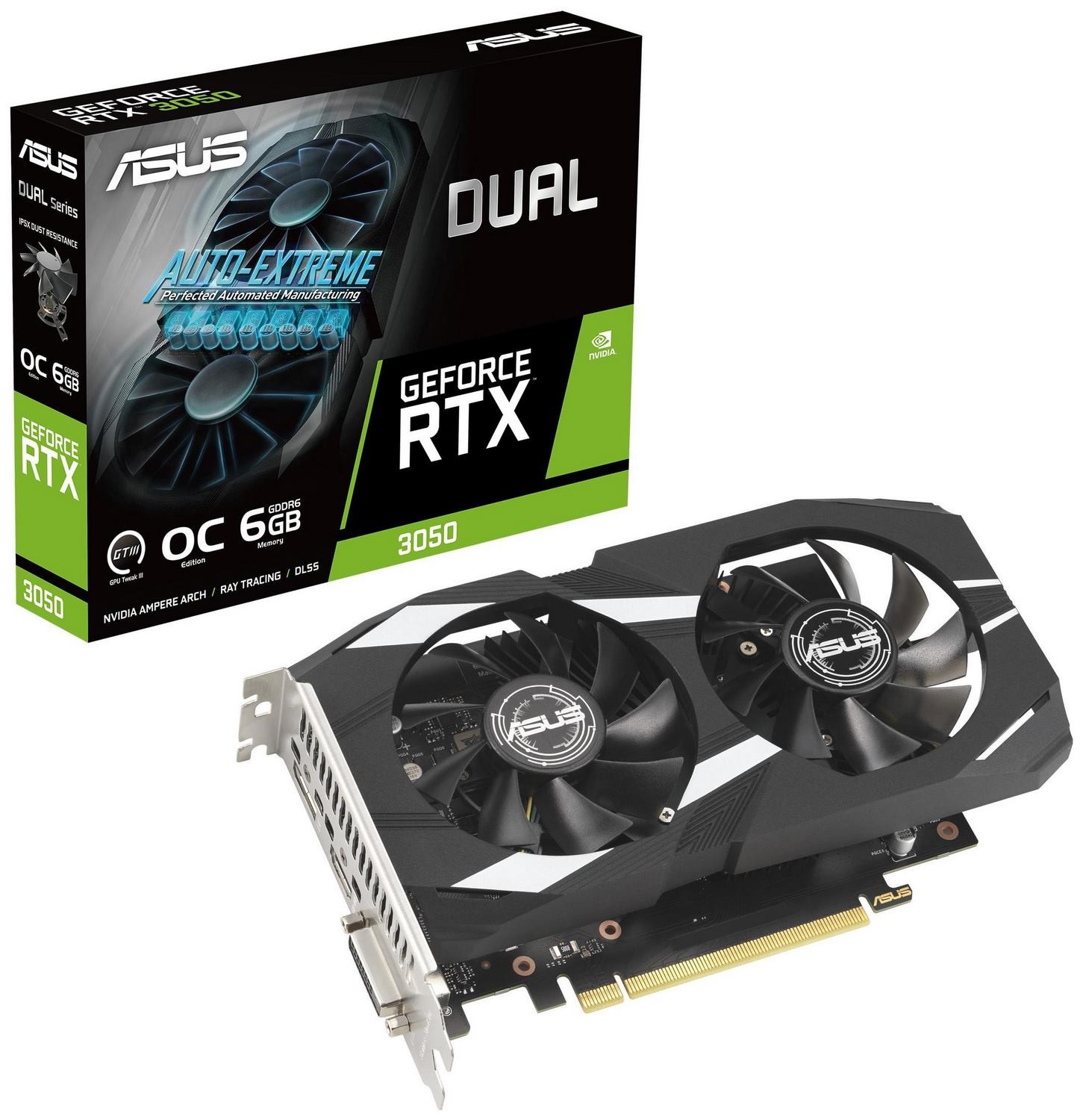 ASUS GeForce RTX 3050 DUAL 6GB OC