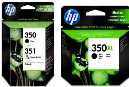 Oryginał HP No. 350 + 351 [Multi Pack] + HP No. 350 XL czarny