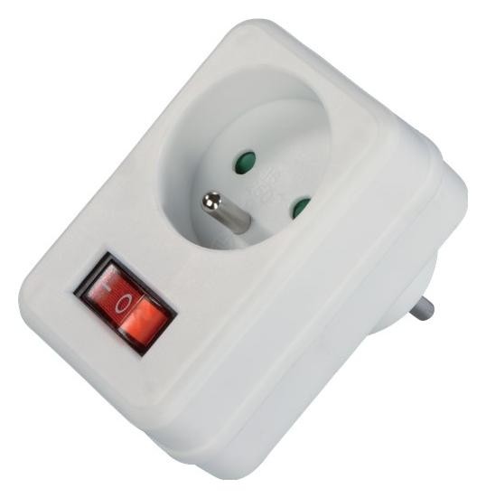 Hama Gniazdo sieciowe z wyłącznikiem