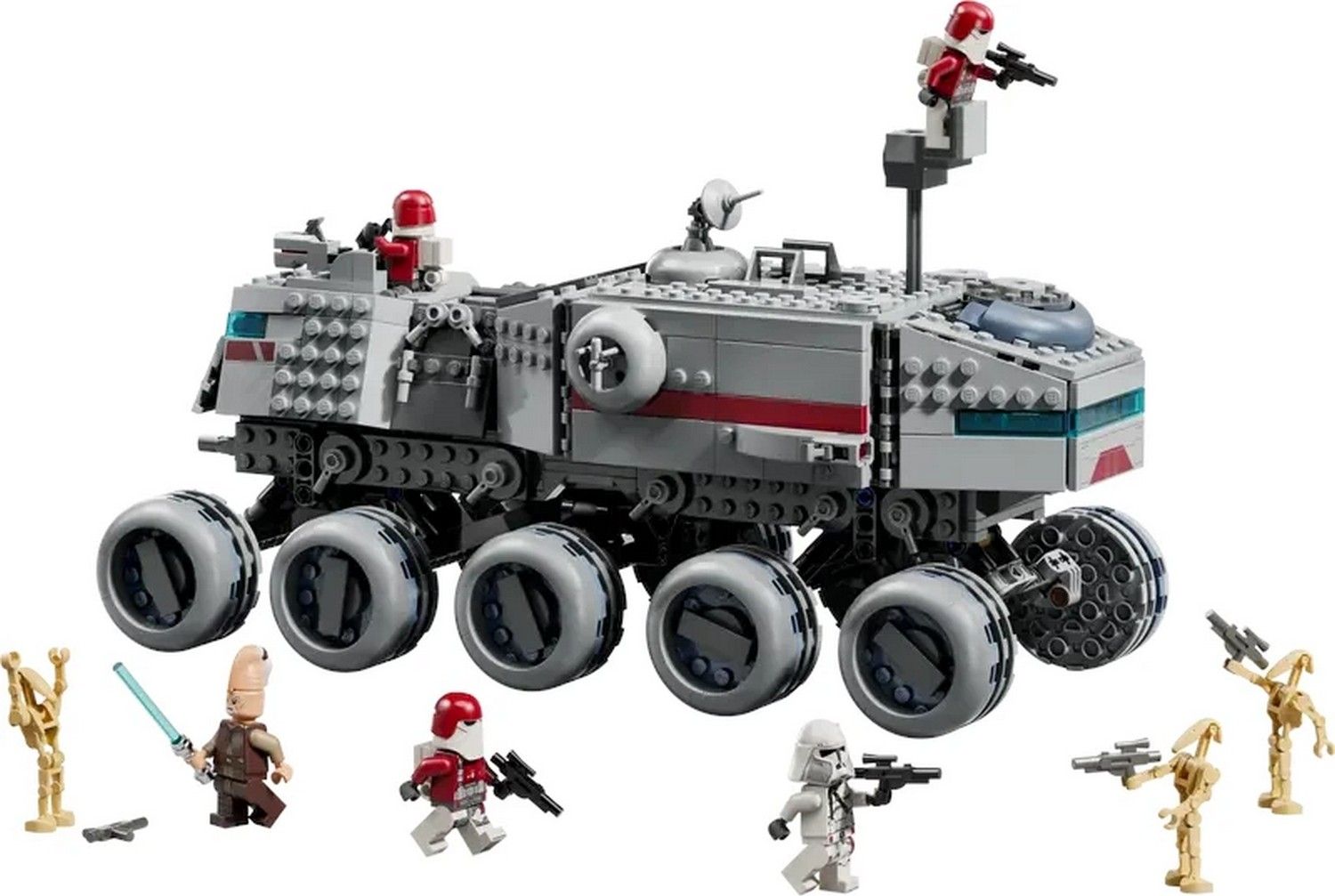 Klocki konstrukcyjne LEGO Star Wars 75413 Czołg Republiki Juggernaut