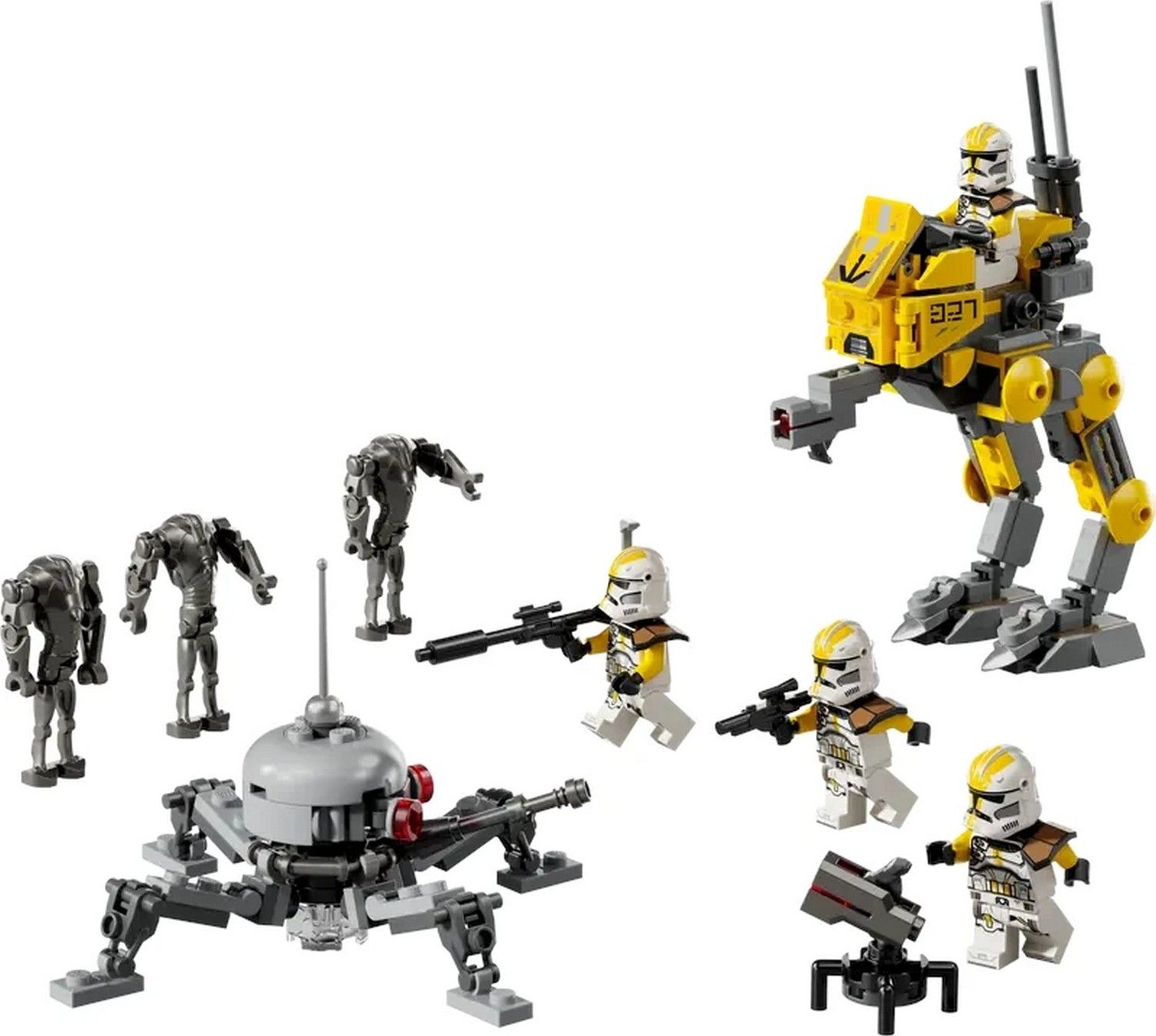 Klocki konstrukcyjne LEGO Star Wars 75431 Zestaw Bitewny – Żołnierze-Klony Z 327. Korpusu Galaktycznego