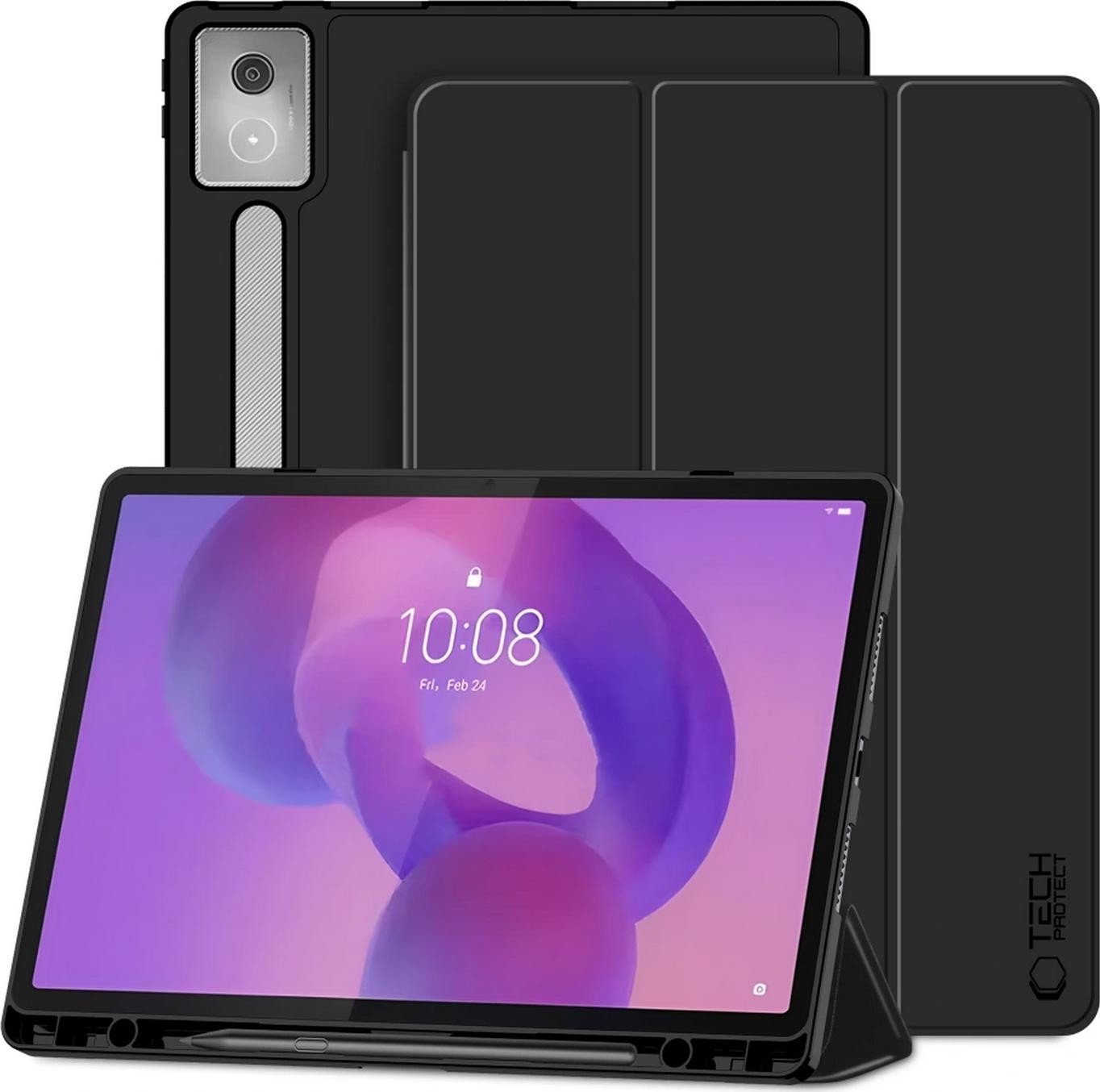 Etui TechProtect SmartCase Pen do Lenovo Idea Tab Pro /Pro MT 12.7 TB-373 czarny