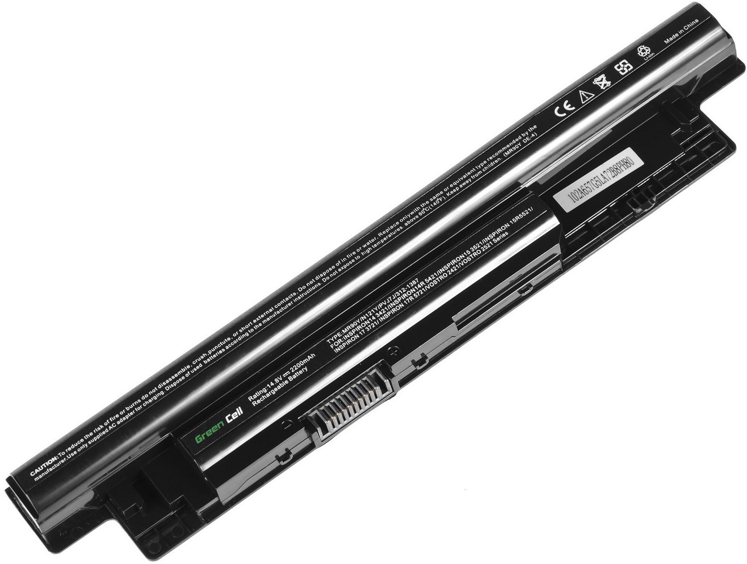 Zamiennik Green Cell do Dell Inspiron 15 3521 3537 15R 5521 5737 14.8V 2200mAh