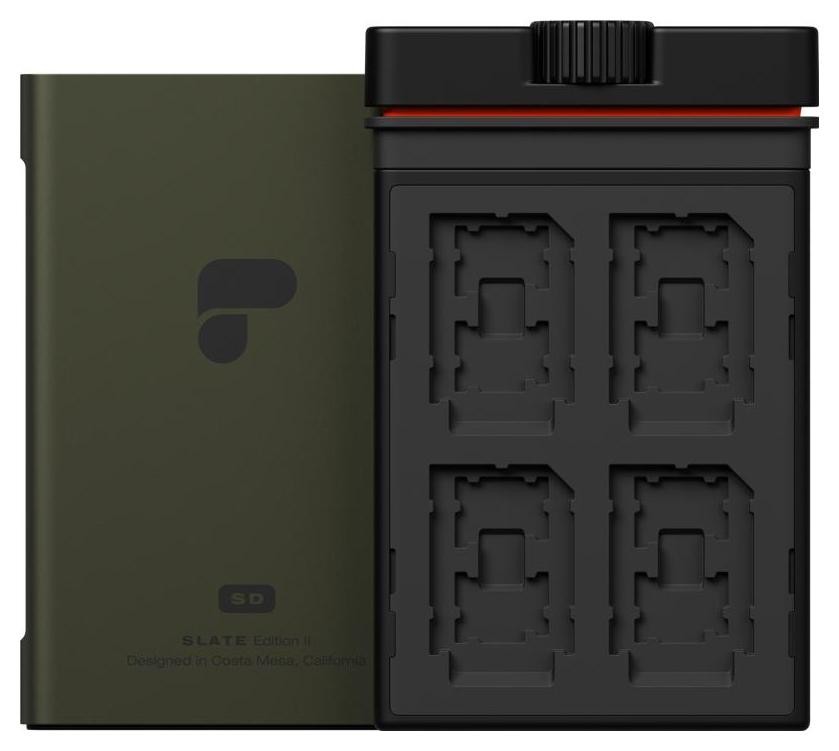 Etui PolarPro Memory Card Case Slate SD Edition II Zielony