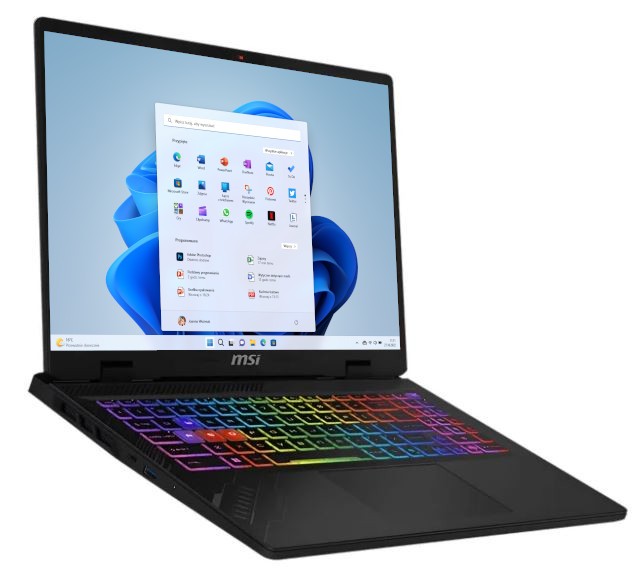 MSI Crosshair A16 HX D8WFKG-023XPL - Ryzen 7 8840HX | 16'' | 64GB | 1TB | W11H | RTX 5060