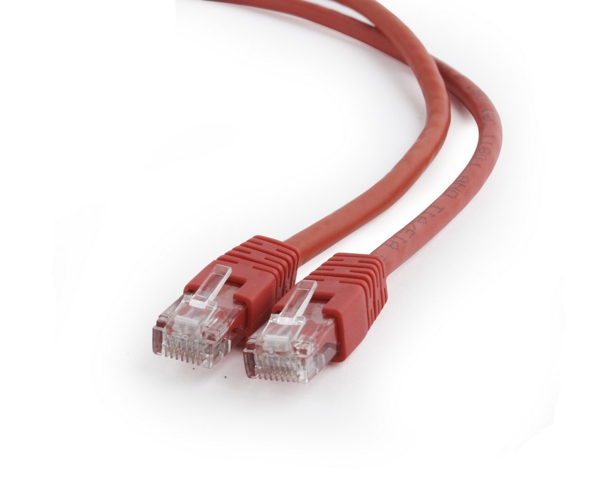Gembird RJ45 - RJ-45 UTP kat.6 1.0m czerwony