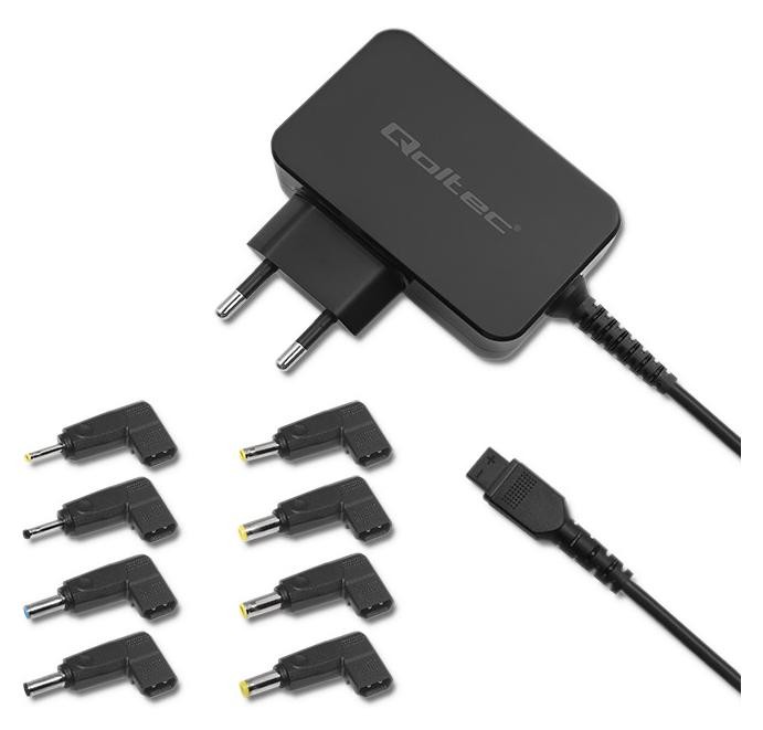 Zamiennik Qoltec Uniwersalny 45W | 8 wtyczek