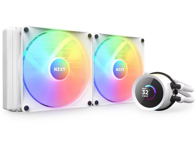 NZXT Kraken 280 RGB LCD białe