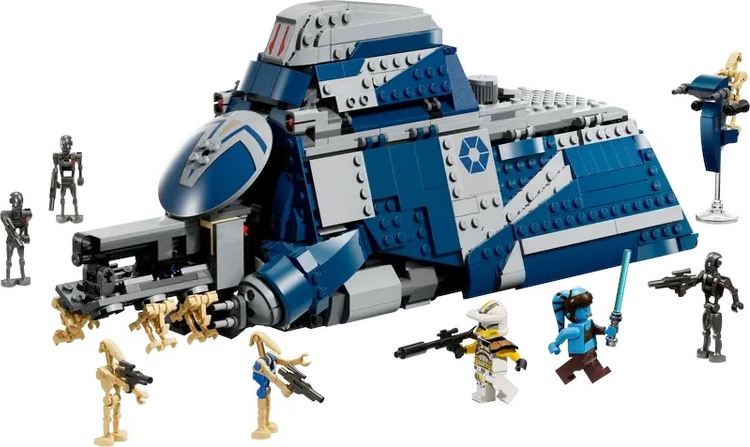 Klocki konstrukcyjne LEGO Star Wars 75435 Transporter MTT Separatystów z bitwy o Felucję