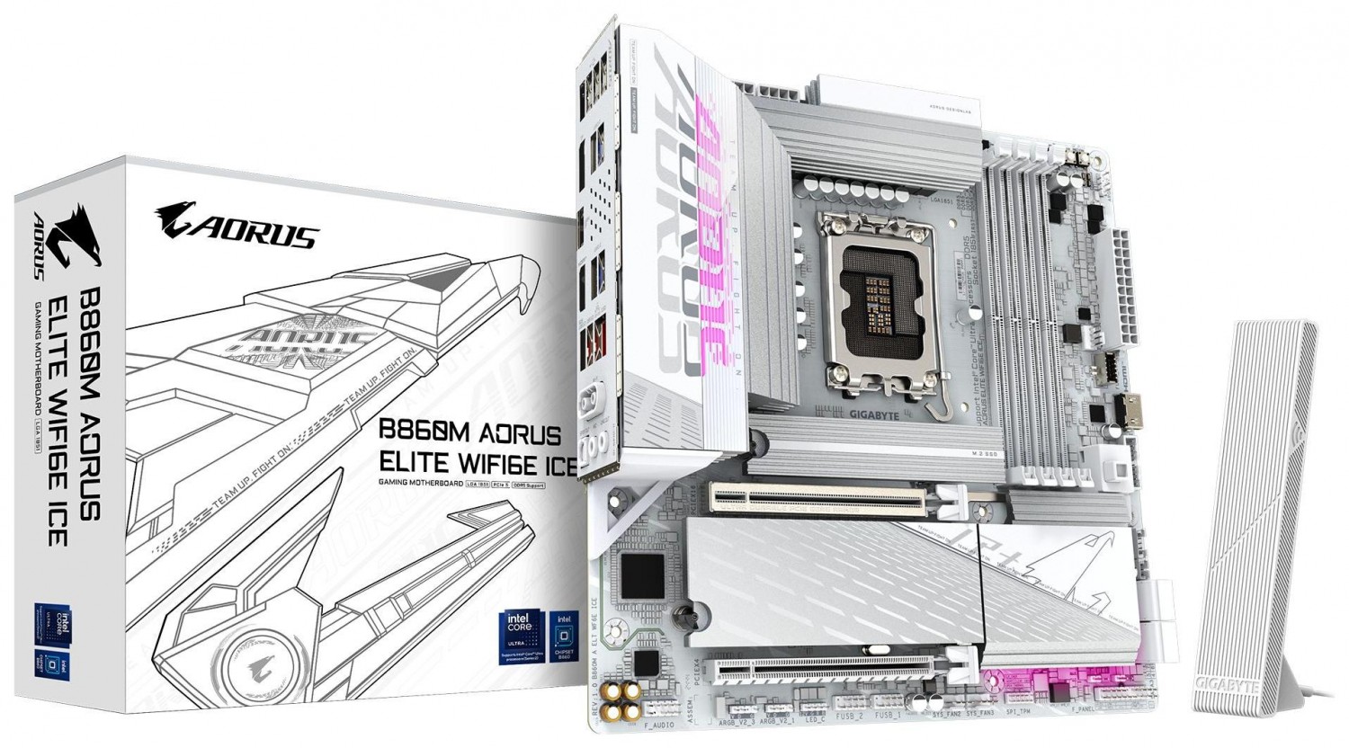 Gigabyte B860M A ELT WF6E ICE