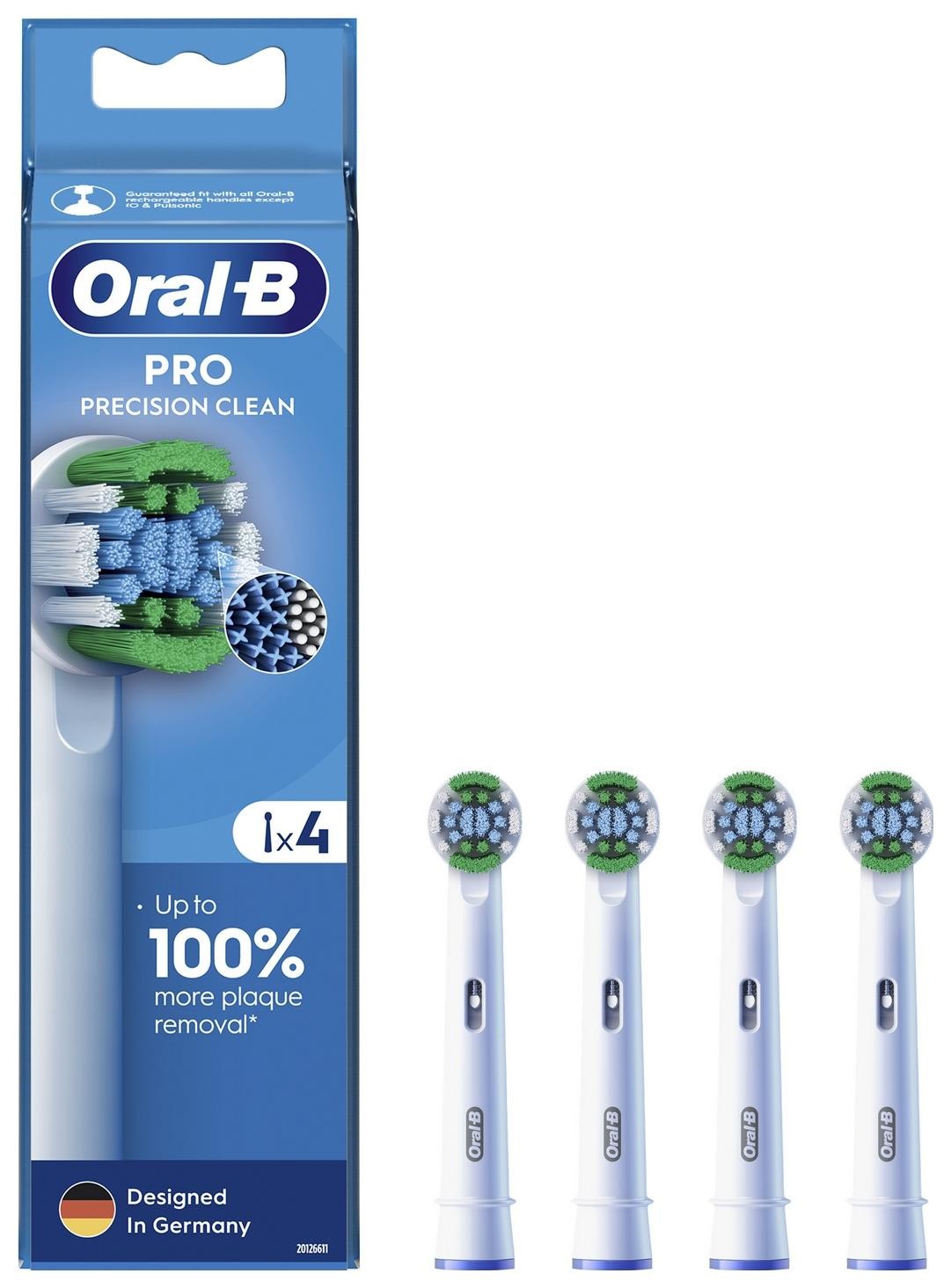 Końcówki do szczoteczek Oral-B EB20RX PrecisionClean 4 szt.