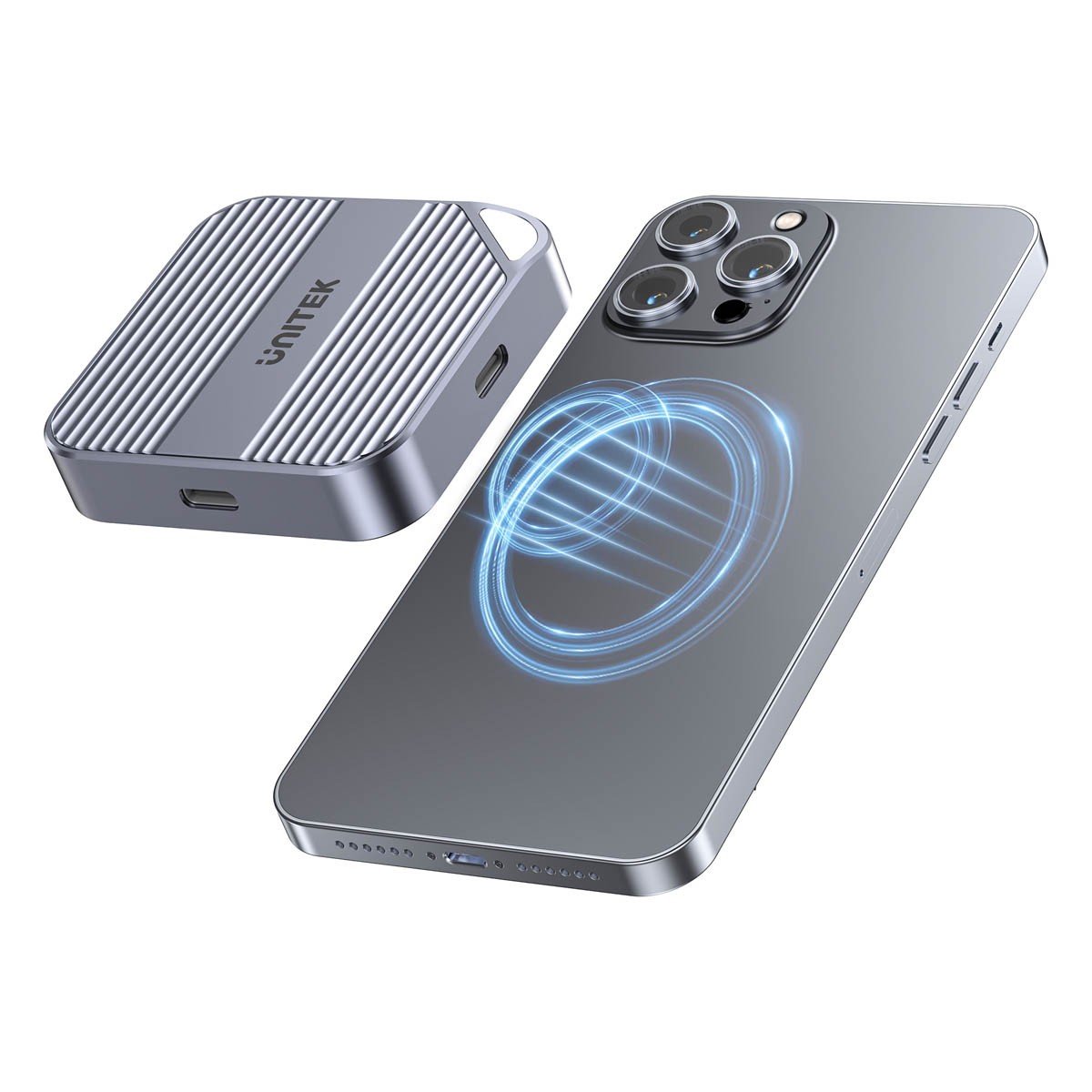 Obudowa do dysków twardych Unitek Obudowa magnetyczna SolidForce Reefer USB-C do M.2 SSD (NVMe/SATA)