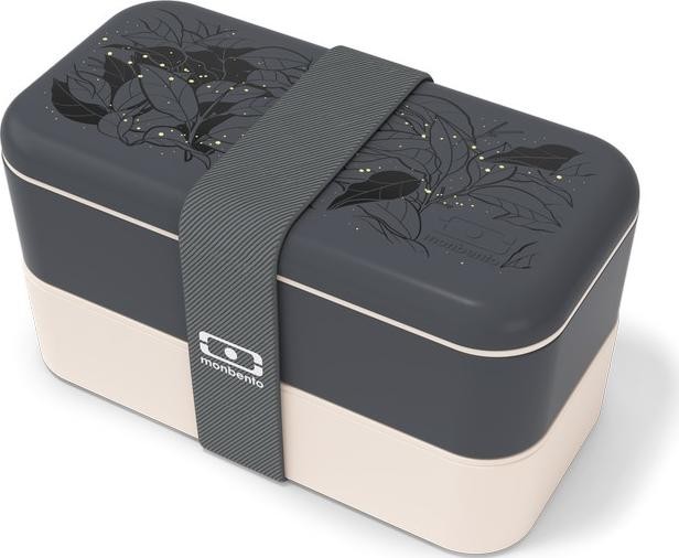 Pudełko śniadaniowe Monbento Bento Original Graphic Firefly szary