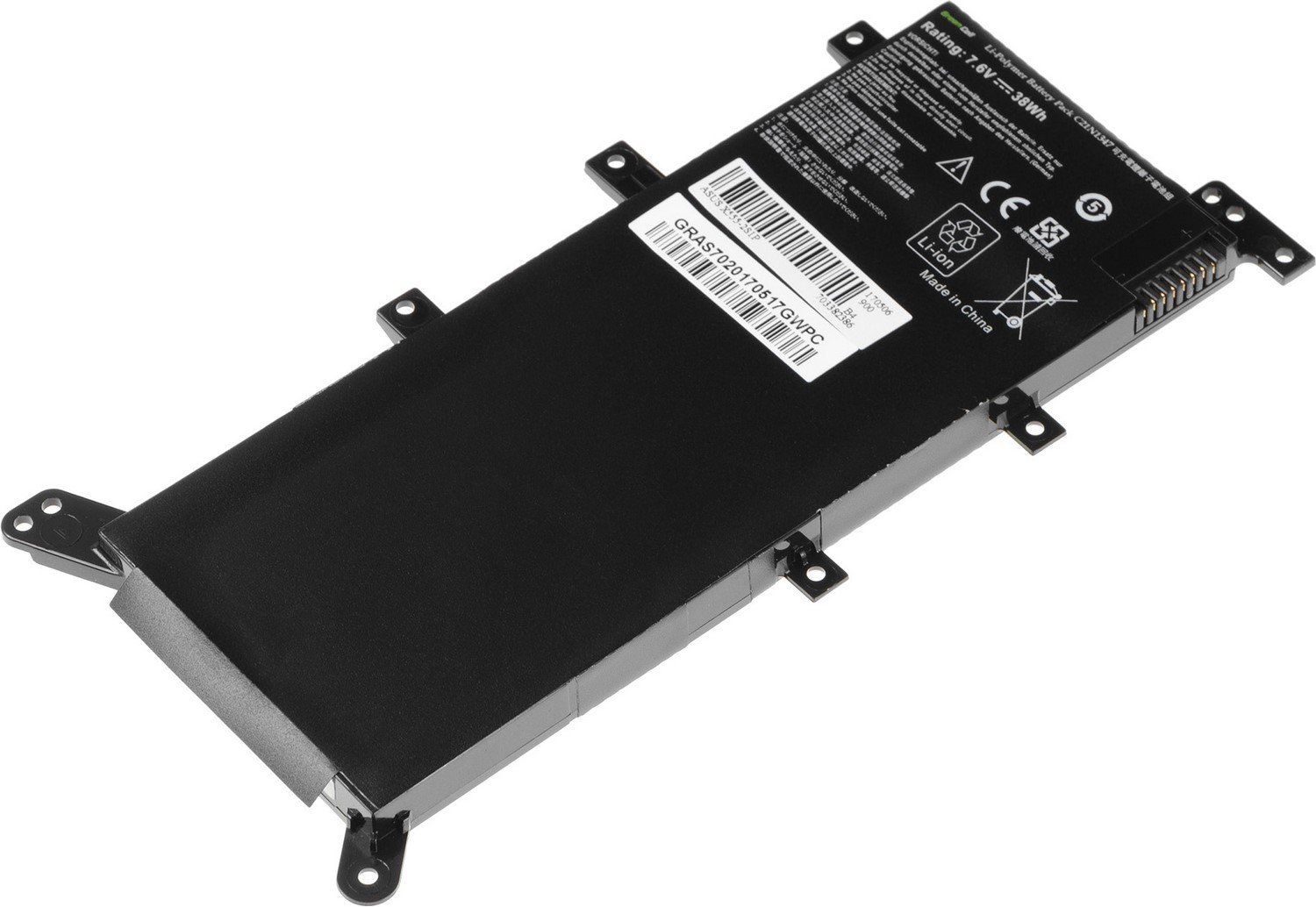 Zamiennik Green Cell do Asus A555 A555L F555 F555L F555LD K555 K555L 7.6V 4000mAh