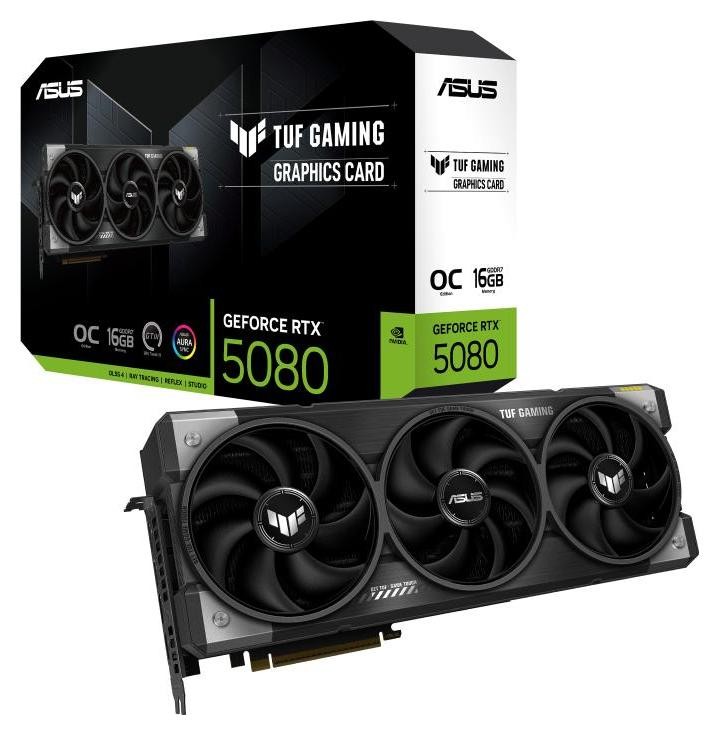 ASUS GeForce RTX 5080 TUF OC 16GB DLSS 4