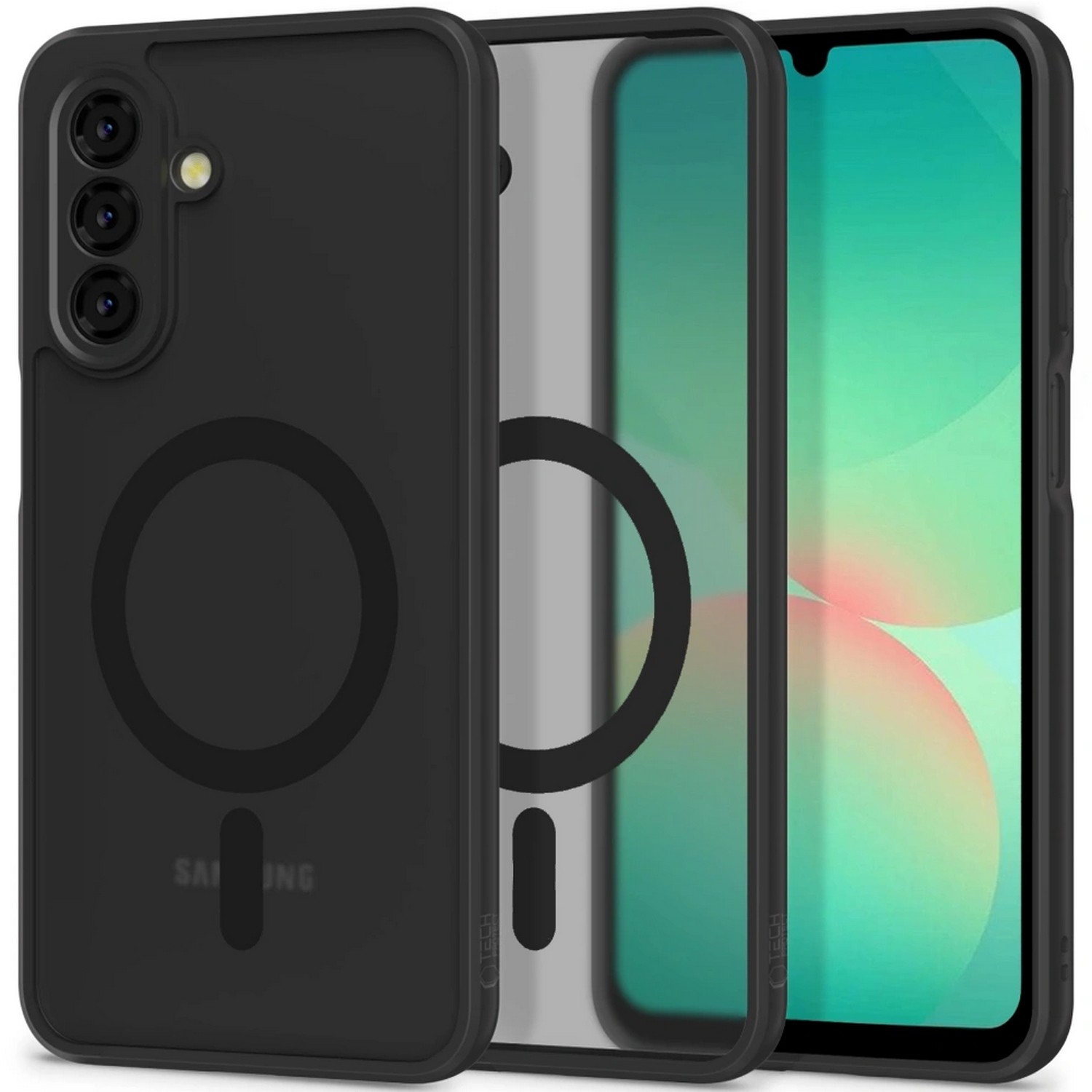 Etui typu plecki Tech-Protect Magmat Magsafe Galaxy A26 5G czarny matowy