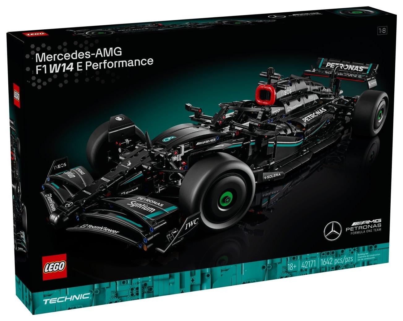 Klocki konstrukcyjne LEGO Technic 42171 Mercedes-Amg F1 W14 E Performance