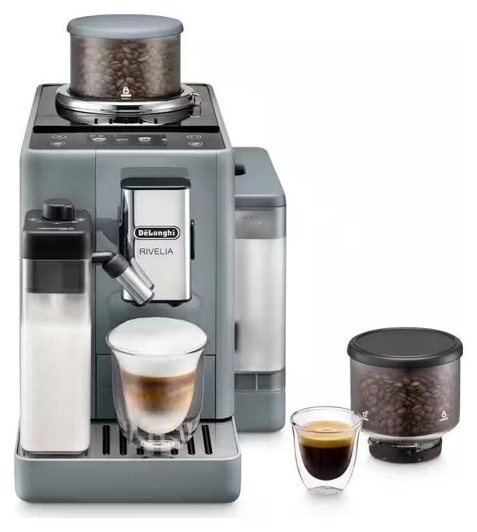 Ciśnieniowy automatyczny De'Longhi Rivelia EXAM 440.55.G szary