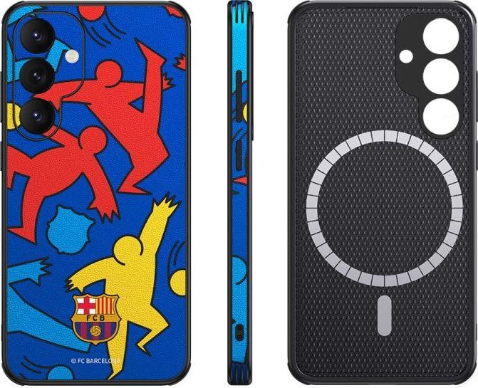 Etui typu plecki FC Barcelona Magnetic Case do Samsung Galaxy S25 Plus SP