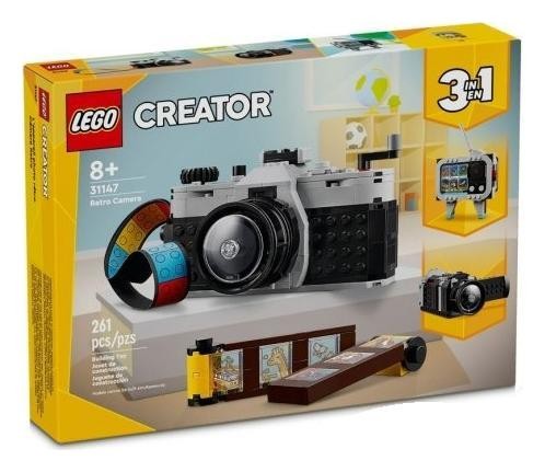 Klocki konstrukcyjne LEGO Creator 31147 Aparat W Stylu Retro P8