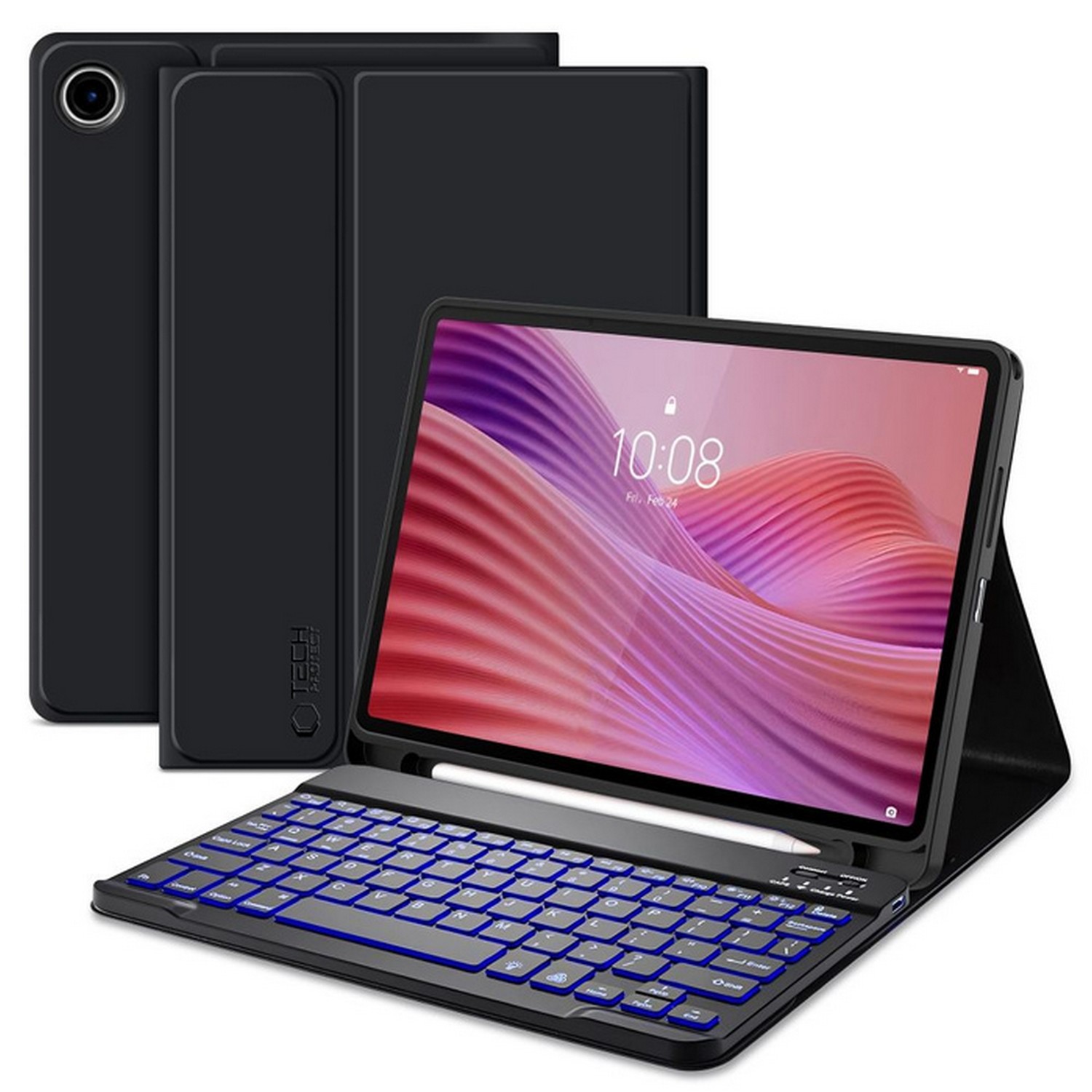 Tech-Protect SC Pen + Keyboard Lenovo Tab 10.1 TB-311 Czarny