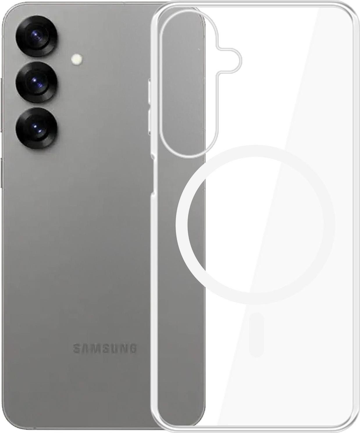 Etui typu plecki 3mk Clear MagCase Samsung Galaxy S25