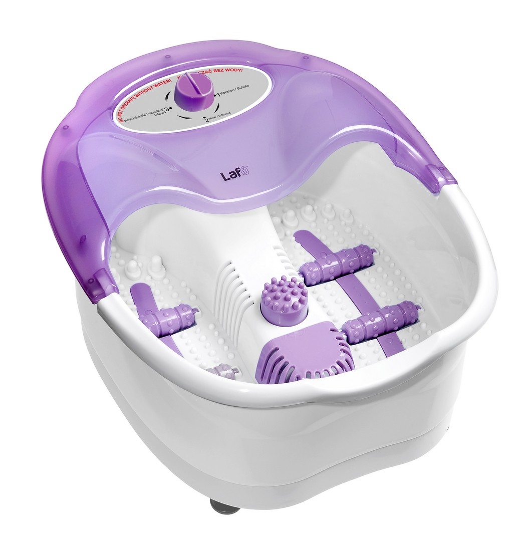 Lafe FootSpa biało-fioletowy