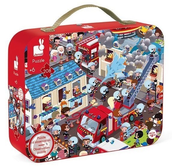Puzzle Janod Straż pożarna