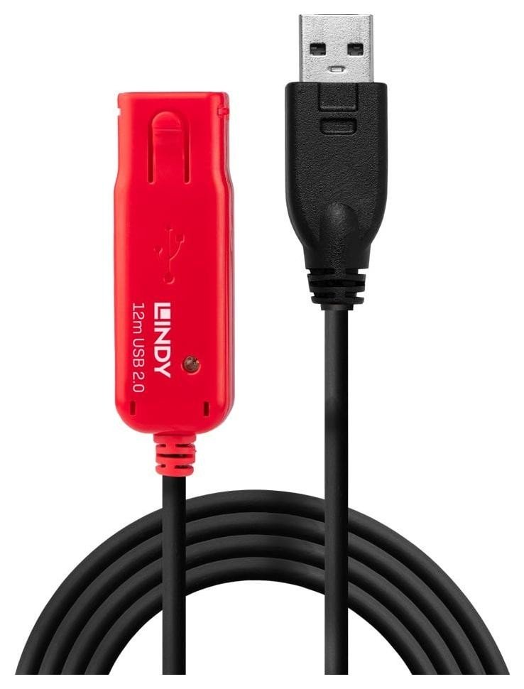 Lindy USB 2.0 Active Extension Pro A/B 12m
