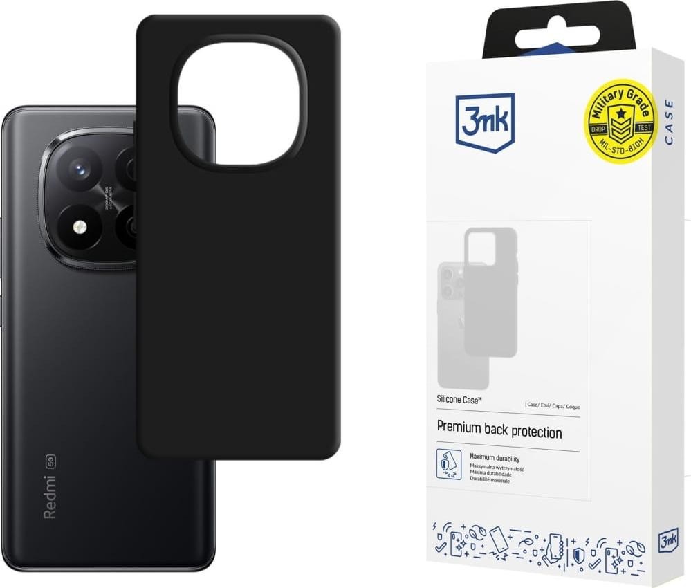 Etui typu plecki 3mk Silicone Case do Redmi Note 14 Pro+