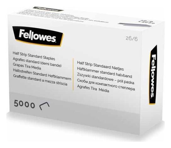 Fellowes 26/6 półwym. 5000 szt.