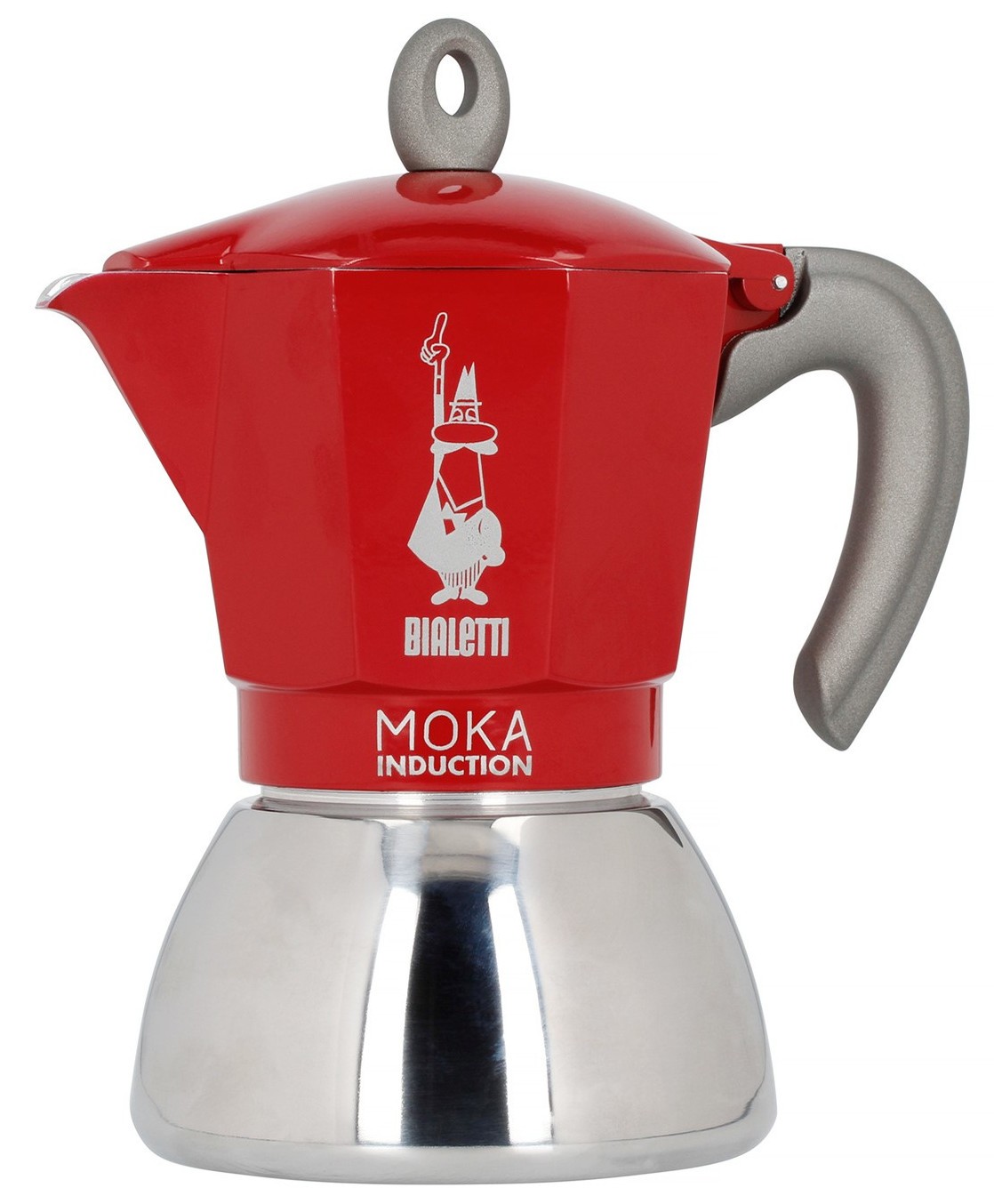 Kawiarka Bialetti Moka Induction 6TZ (300ml) Czerwona