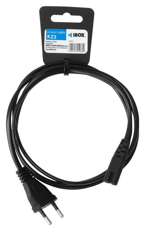 Ibox Euro 2-PIN Audio-RTV VDE 1,5m IKZ3