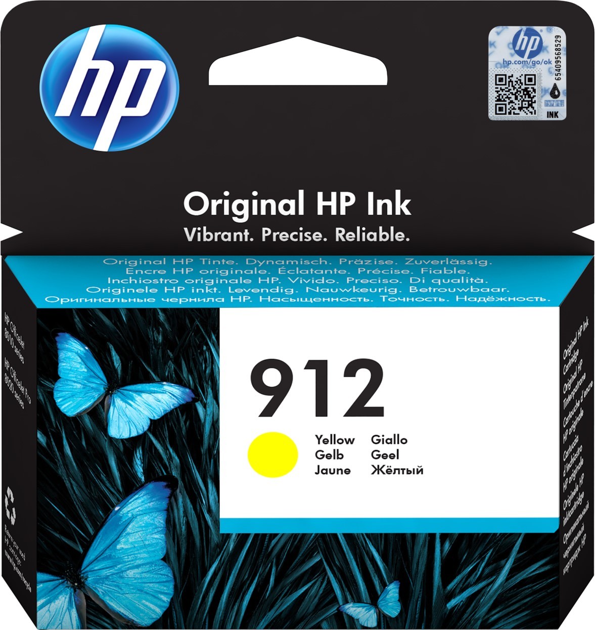 Oryginał HP 912 żółty 3YL79AE Instant Ink