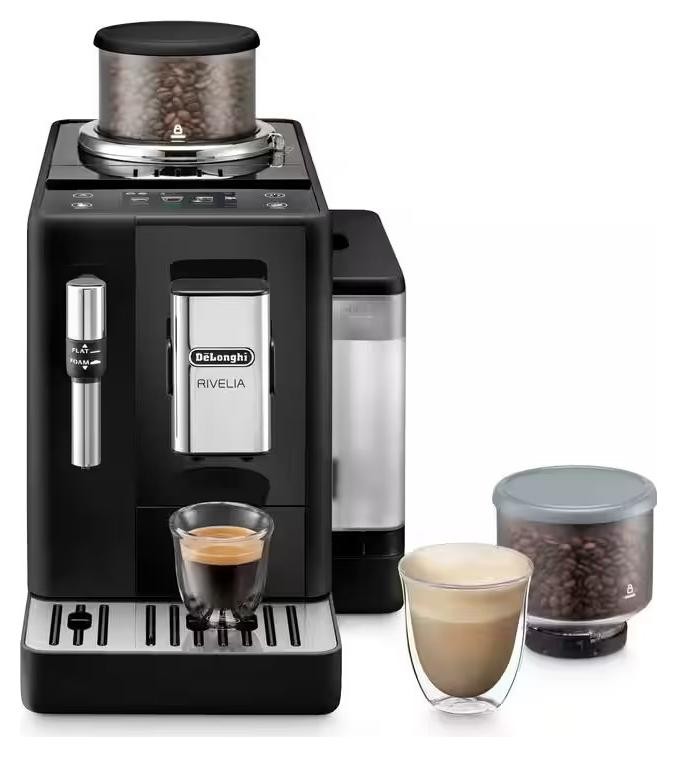 Ciśnieniowy automatyczny De'Longhi Rivelia EXAM 440.35.B czarny