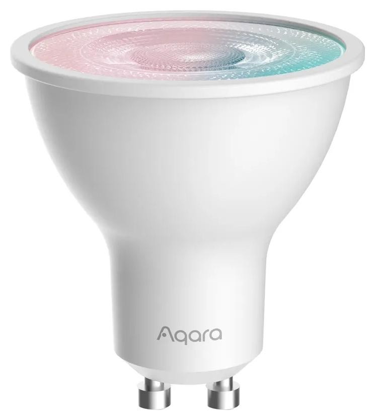 Aqara LED Bulb T2 RGB CCT GU10 | Żarówka LED | Thread, Zigbee, Bluetooth, 450lm, 4.9W