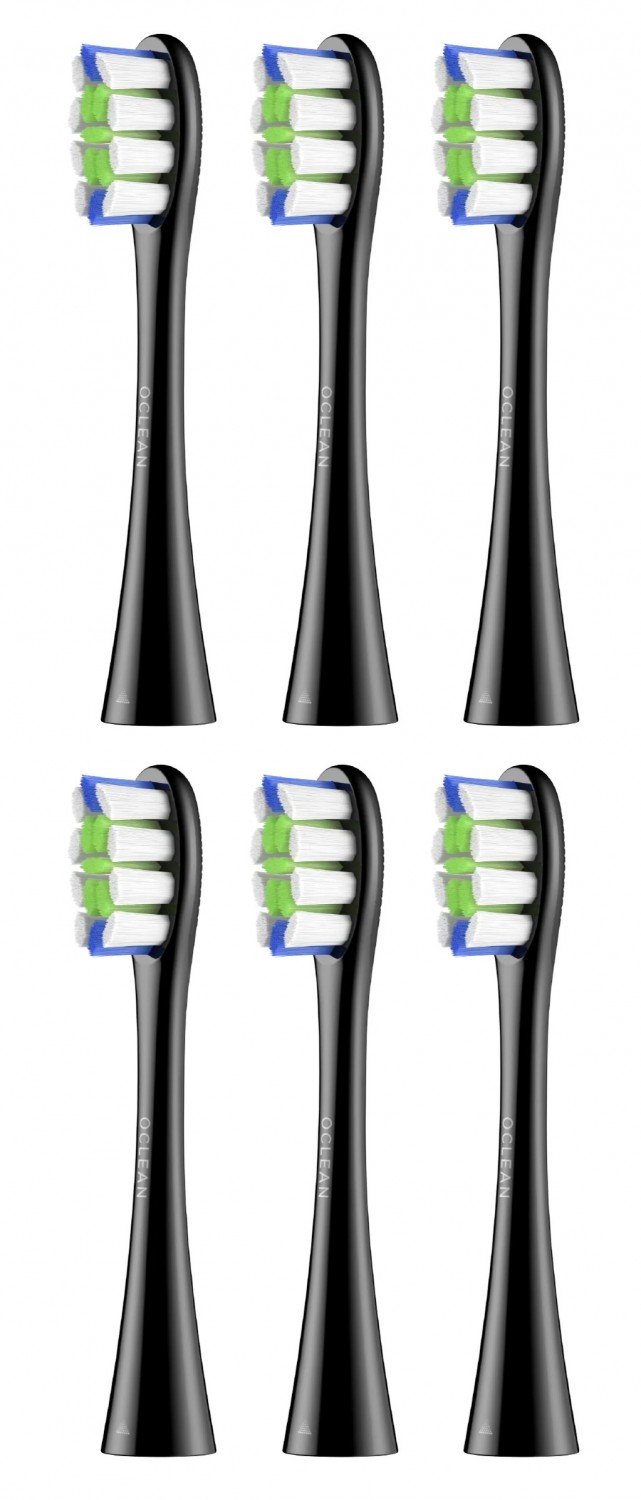 Końcówki do szczoteczek Oclean Professional Clean 6 szt. czarny