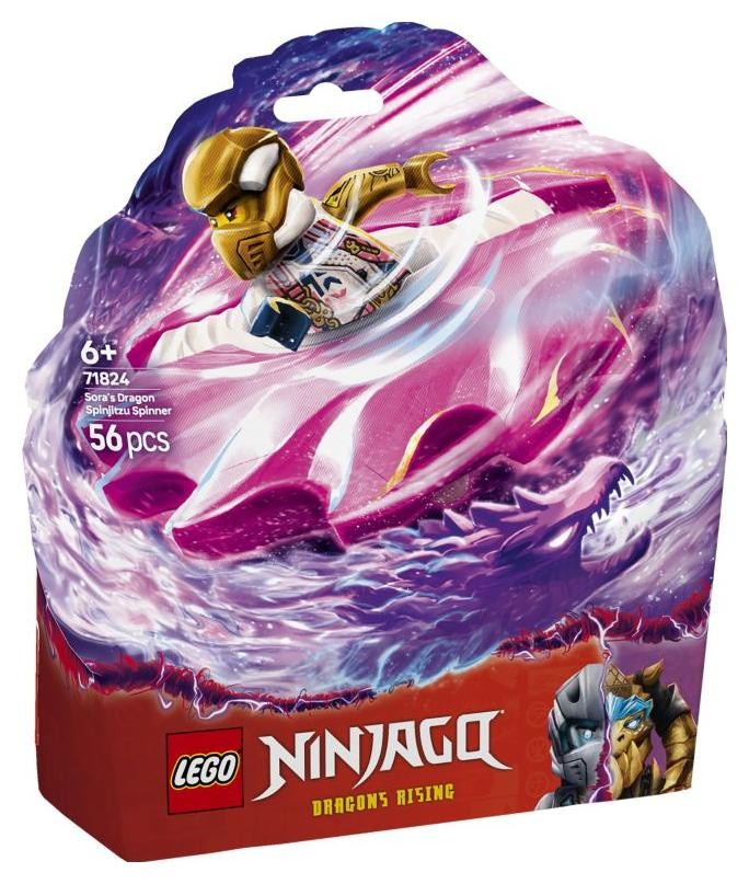 Klocki konstrukcyjne LEGO Ninjago 71824 Smoczy spinner Spinjitzu Sory